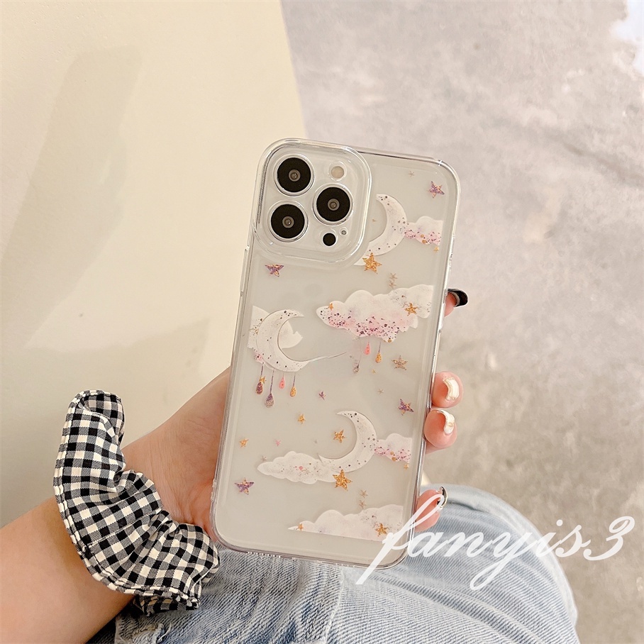 Ốp Điện Thoại TPU Mềm Trong Suốt Họa Tiết Bướm Cho iPhone 14 13 12 11 Pro Max XS Max XR X XS 8 7 6s 6 Plus SE 2020