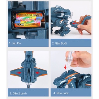 Robo Khủng Long phun khói cỡ lớn