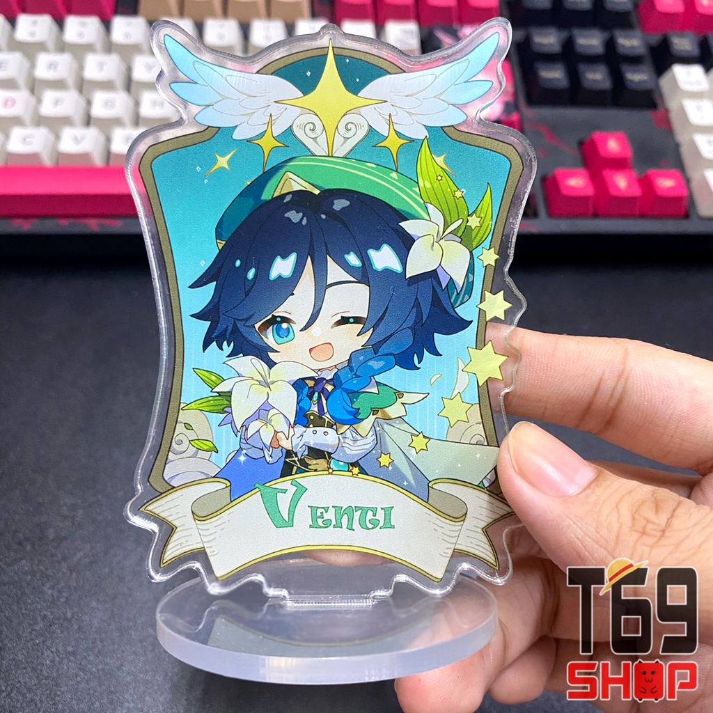 Mô hình Standee Acrylic Mica game Genshin Impact - Cute ver