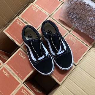 Vans Old Skool Đen Full Box Bill Giấy Gói
