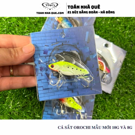 Mồi sắt Orochi MẪU MỚI 8G, 10G, 14G - TNQ LURES