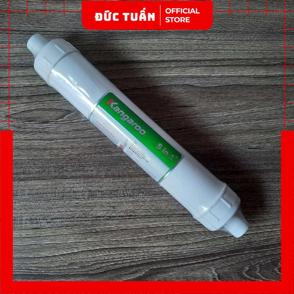 COMBO Lõi lọc nước Kangaroo 5678910 Hydrogen (tặng kèm cút nối nhanh) - Dành cho máy KG100HK, KG100HP, KG100HA, KG10A5
