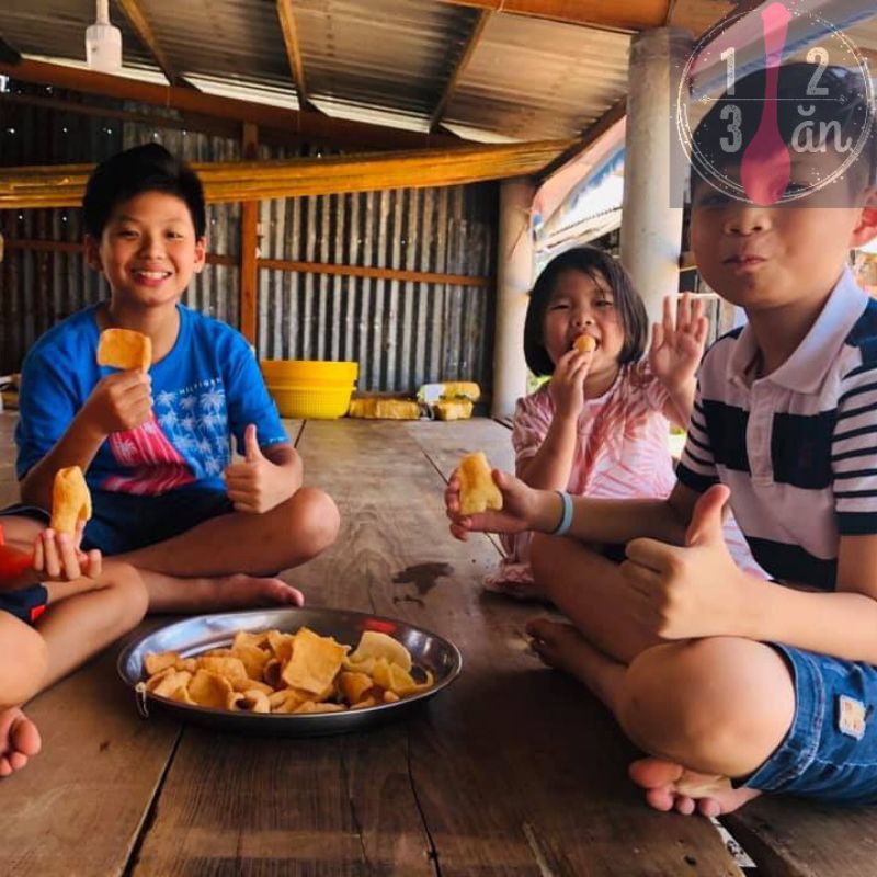 Bánh phồng tôm Cà Mau - loại NGŨ SẮC | BigBuy360 - bigbuy360.vn