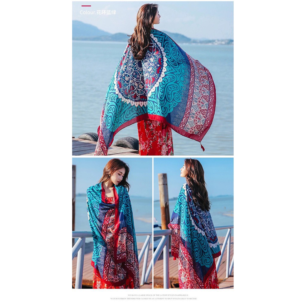 Khăn Choàng Đi Biển  Hàng Cao Cấp, khăn đi biển đẹp | BigBuy360 - bigbuy360.vn