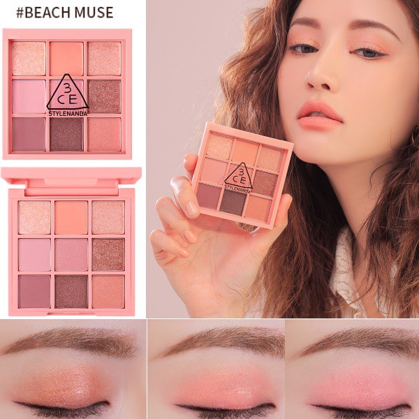 {XẢ KHO SỈ} Bảng Màu Mắt 9 Ô 3CE 3CE MOOD RECIPE MULTI EYE COLOR PALETTE 8.1g