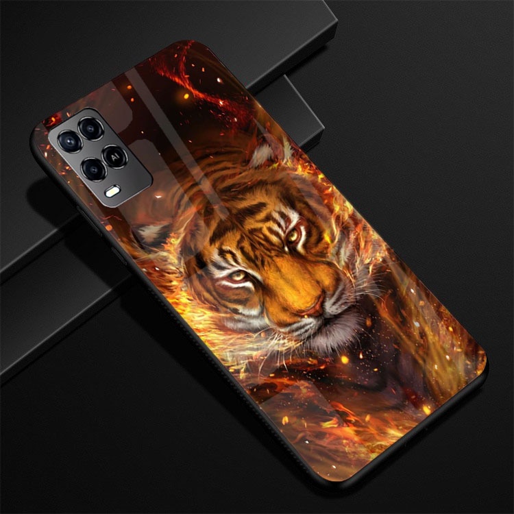 Ốp Lưng OPPO A54,A55, A74, A94 mặt kính cường lực cao cấp thiết kế Độc Quyền