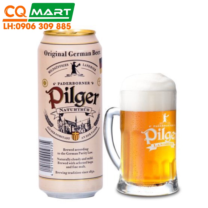 Bia Đức Pilger Lon 500ml