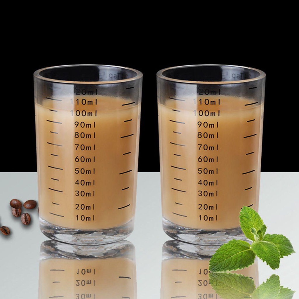 Ly Thủy Tinh Chịu Nhiệt 4 Ounce / 120ML Malcom Jigger Kính