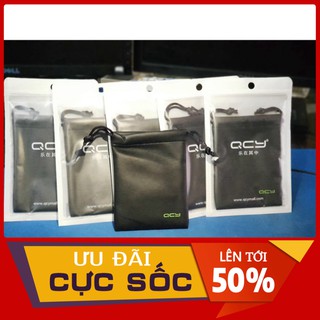 SALE KHÔ MÁU Tai nghe Bluetooth QCY T5 trắng + Túi đựng tai nghe QCY @@@