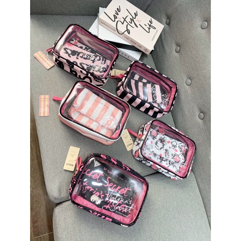 ❤️SET TÚI MỸ PHẨM VICTORIA SECRET❤️Mua 1 ĐC 3