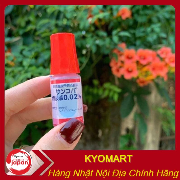 Nhỏ Mắt Chống Cận Thị Sancoba 5ml Nhật Bản