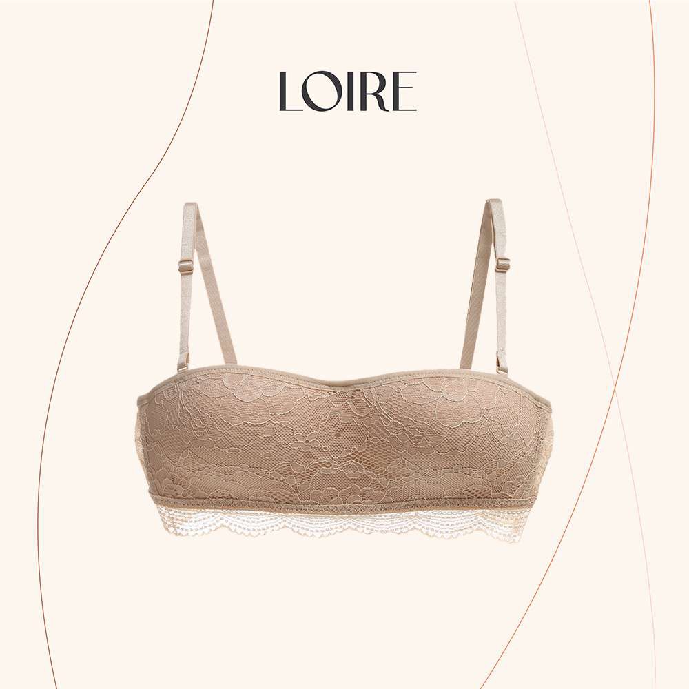 Áo Lót Quây Chống Tụt Không Gọng Mút Mỏng Loirechic BRC36 (Tặng kèm Dây Áo)