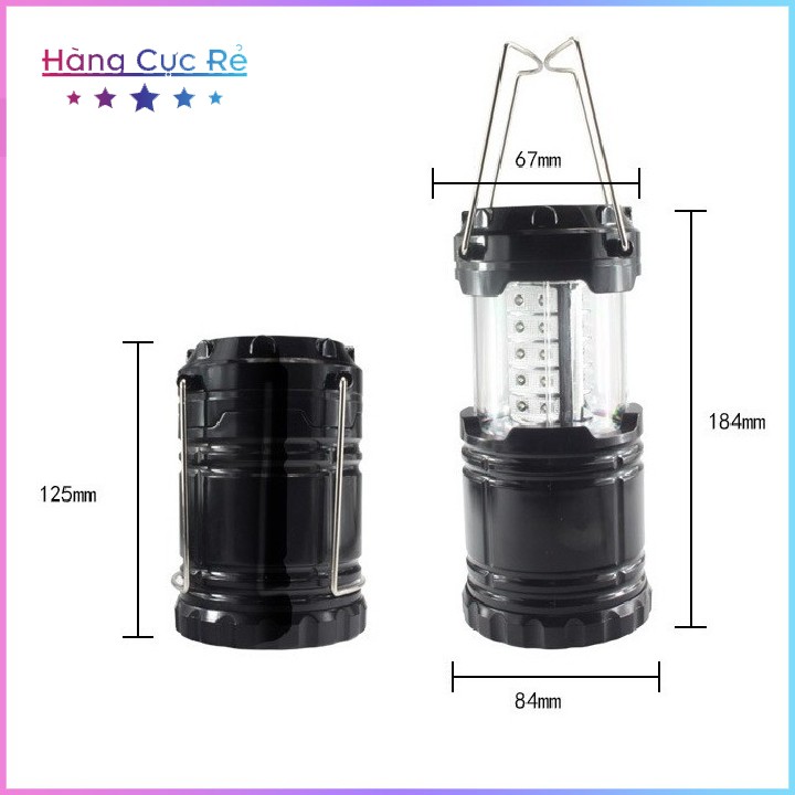 Đèn bão led 30 bóng siêu sáng FREESHIP Đèn dùng pin AAA, vintage style, trang trí, phượt, câu cá-Shop Hàng Cực Rẻ