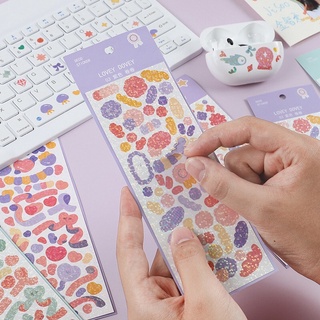miếng dán sticker trang trí toploader, sổ, thiệp Loại 8