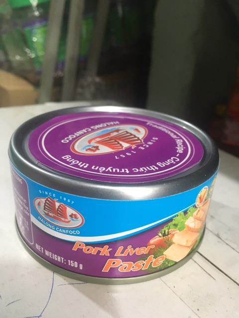 Pate gan Hạ Long 150g HSD 30/3/2023