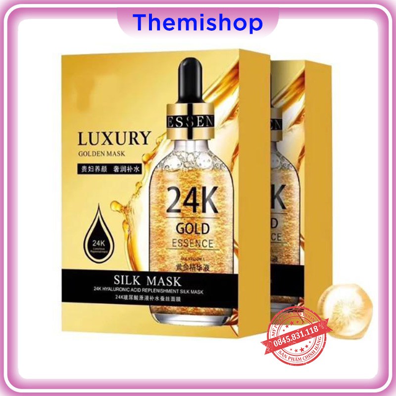 Mặt nạ lụa 24k Luxury cao cấp - Chính hãng nội địa trung - 1 Miếng CS41