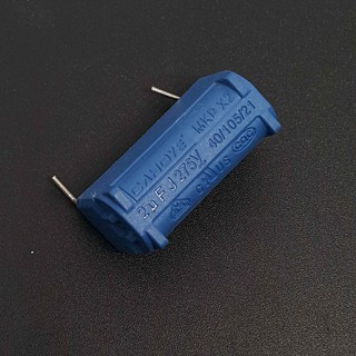 Tụ 2uf j 275v cahoye màu xanh