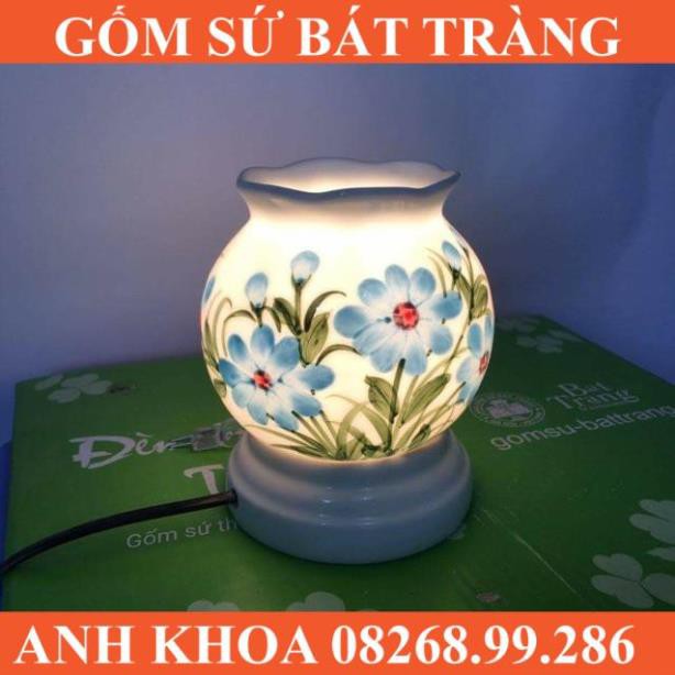 Đèn xông tinh dầu - Gốm sứ Bát Tràng Anh Khoa