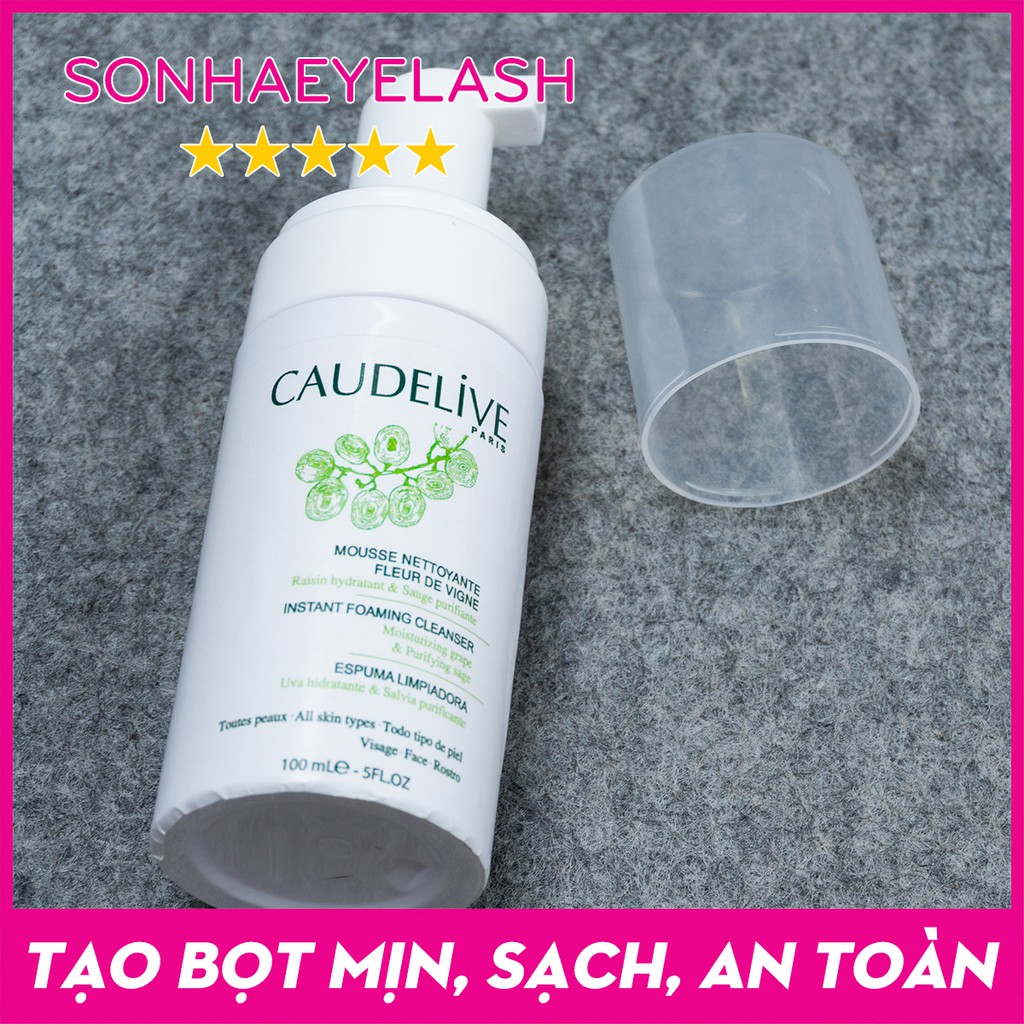 Chai tạo bọt vệ sinh mi Caudelive, chai bơm tạo bọt Caudelive – SHCTBX