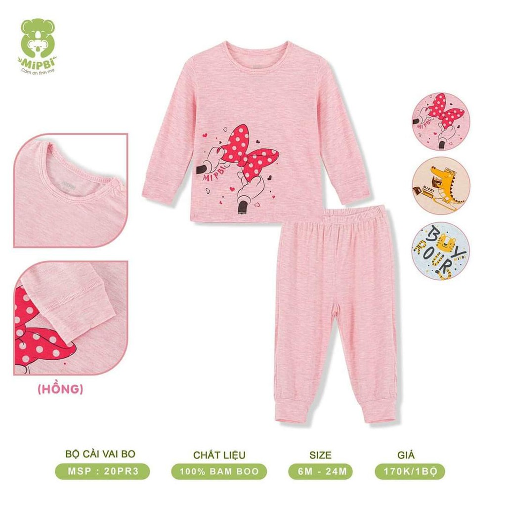 Bộ cài vai Mibpi cho bé