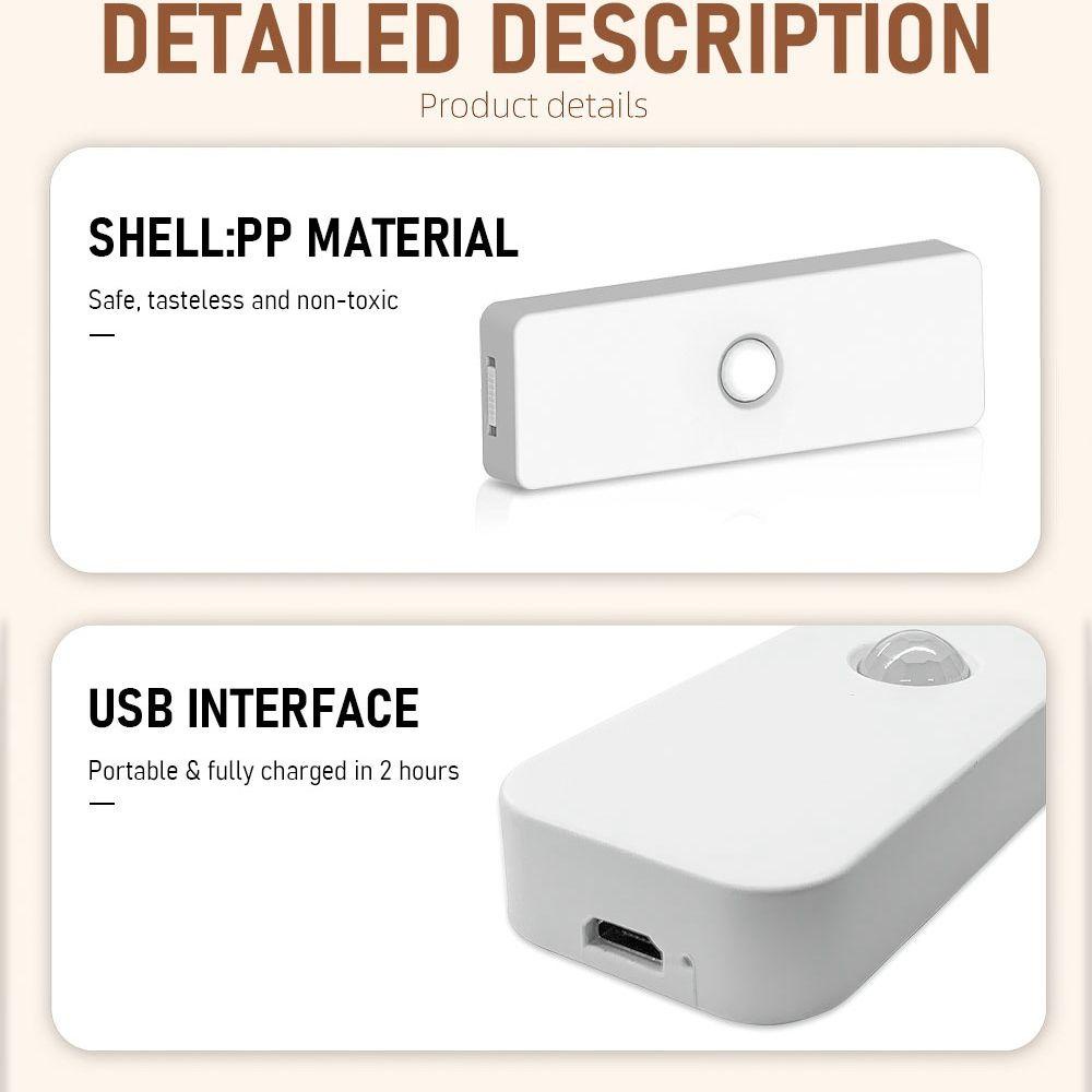 MOCHO Đèn Ngủ Bóng Led Không Dây Sạc USB Dùng Cho Hành Lang / Cầu Thang / Phòng Ngủ Trẻ Em