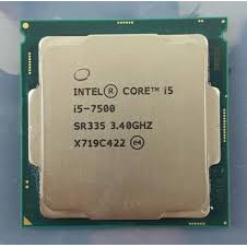 CPU core i5 7500 3.40GHz/3M cache,  i3 7100 3.90GHz/3M dùng cho main sk 1151 H110, H250, B150, B250,....