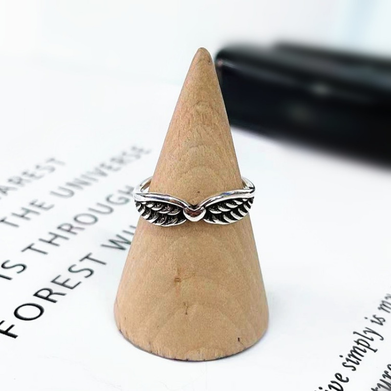 Nhẫn HợP Kim DạNg Hở HìNh Thiên ThầN Vintage ThờI Trang