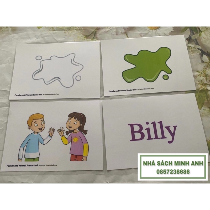 Flashcard FAMILY AND FRIENDS STARTER (2nd)