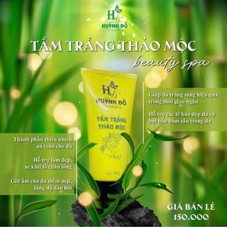 Tắm trắng thảo mộc huỳnh đỗ