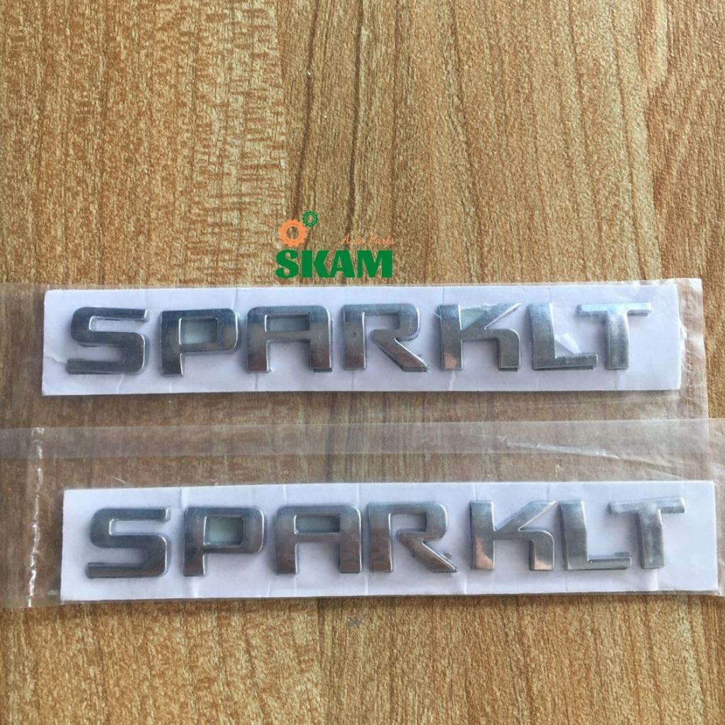 Tem dán - Decal - Logo chữ nổi CHEVROLET SPARK - Skam Autoparts