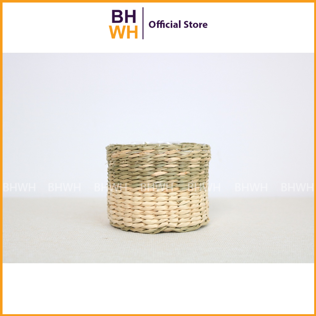 Cốc Tổng Hợp Cói Buông Trồng Cây Đơn Giản, Phong Cách Vintage – BHWH