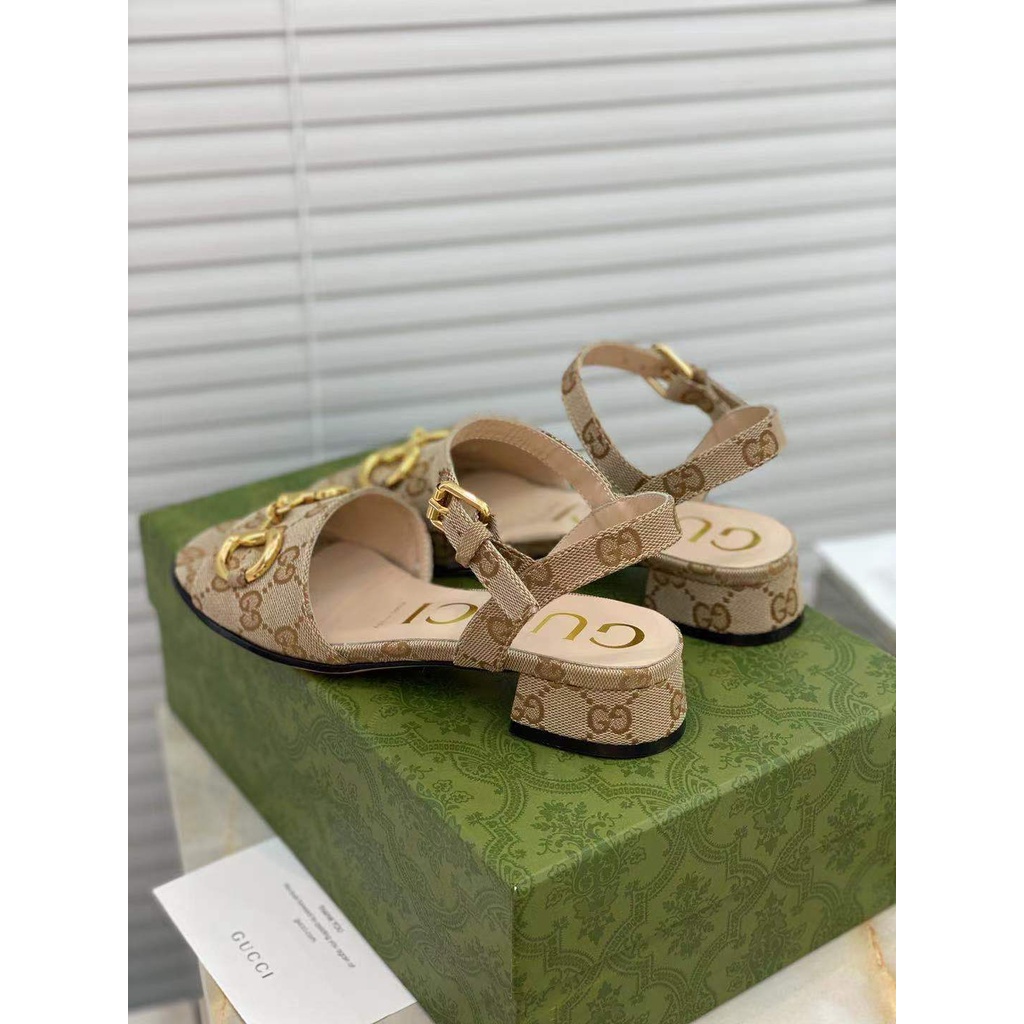 Dép Da Cừu Gucci Nhập Khẩu Ý Thời Trang Cao Cấp Cho Nữ