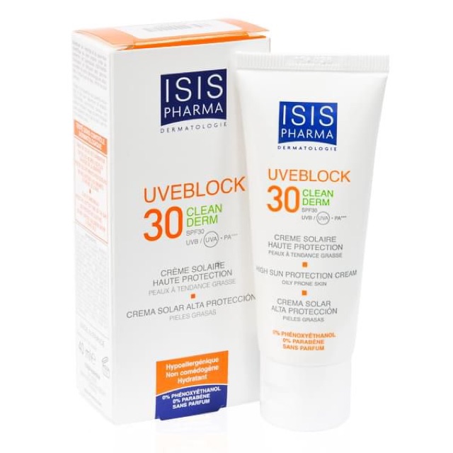 💯💯ISIS PHARMA KEM CHỐNG NẮNG UVEBLOCK 30 40ML💯💯