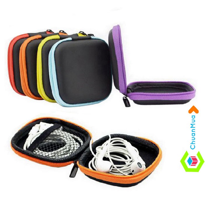 Hộp đựng tai nghe, cáp sạc, thẻ nhớ, trang sức tiện lợi_ Hộp đựng phụ kiện điện thoại