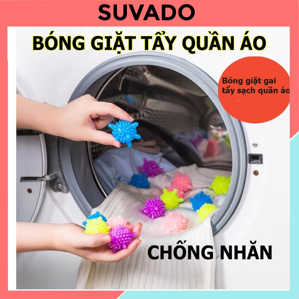 Bóng giặt gai mini  sinh học làm phẳng chống nhăn quần áo trong máy giặt BG1 SUVADO