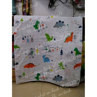 Vải xô nhật 2 lớp_ khăn tắm 4 lớp kích thước 75x100cm