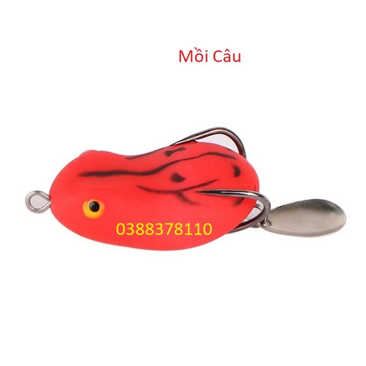 Mồi Giả, Mồi Nhái Giả Có Thìa Super Frog