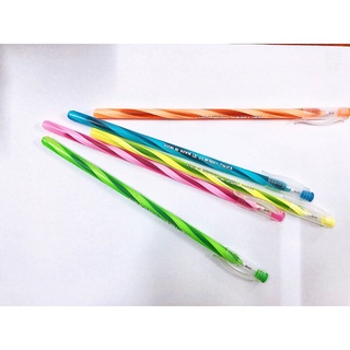 Bút nến xanh văn phòng phẩm đầu ngòi 0,5mm có nắp cao cấp - 1 cái - văn phòng phẩm -HOKAMI STORE