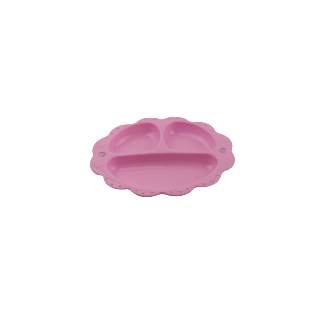 Phụ kiện búp bê bộ đồ ăn nhựa màu hồng cho búp bê barbie ANDATOY AD920