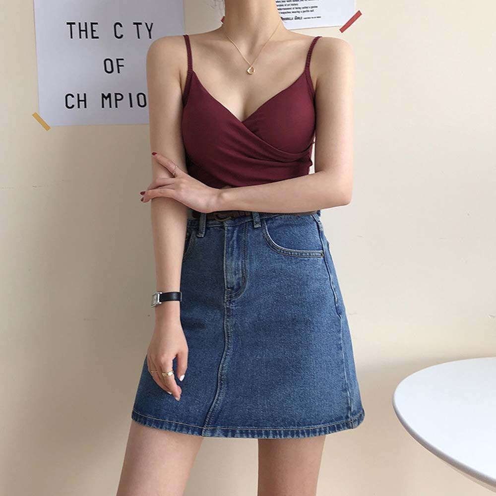 Áo Lót Hai Dây Cổ Chữ V Có Đệm Ngực Phong Cách Hàn Quốc Cho Nữ Taylor1 | BigBuy360 - bigbuy360.vn