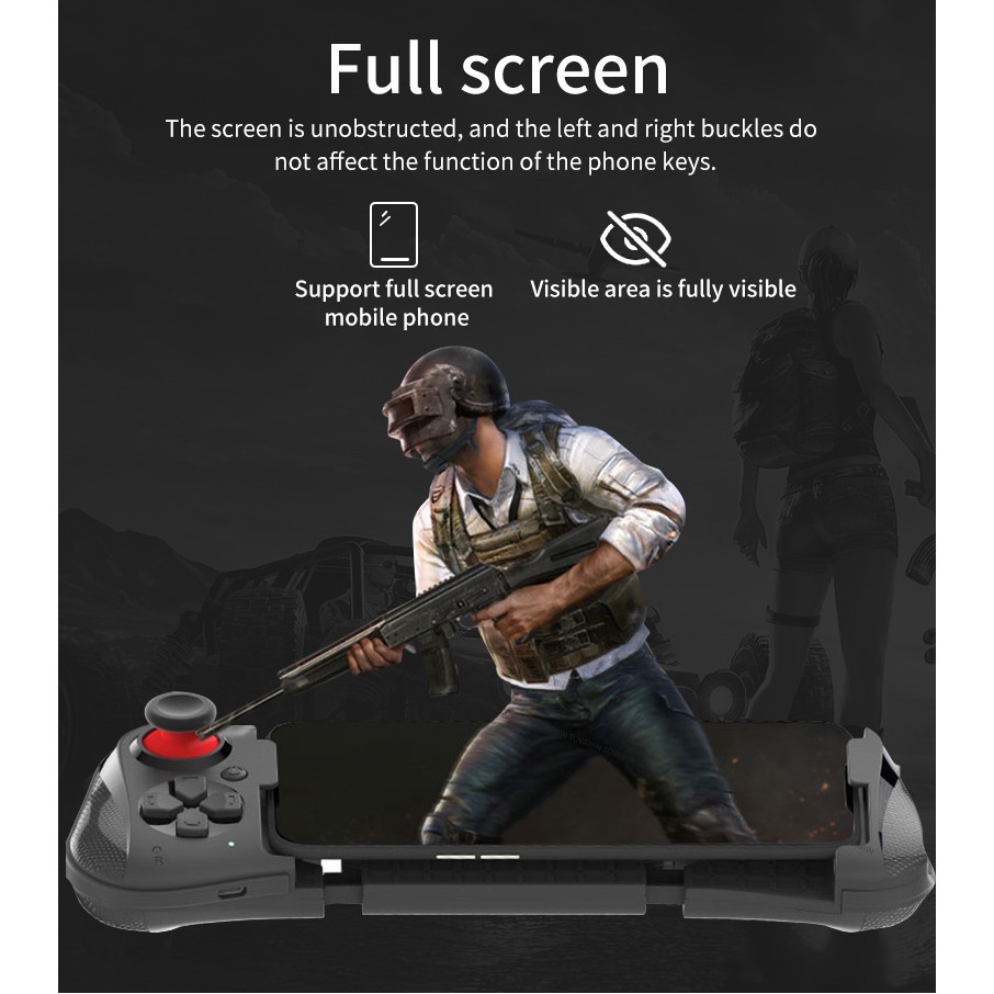 TAY CẦM CHUYÊN GAME PUBG, ROS, FREE FIRE, MOCUTE-058 BLUETOOTH  (Dành riêng cho ios)