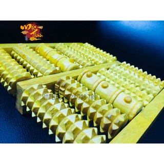 Bàn Massage Chân , Lăn Chân gỗ Gỗ Thông (Hàng chuẩn đẹp cao cấp)