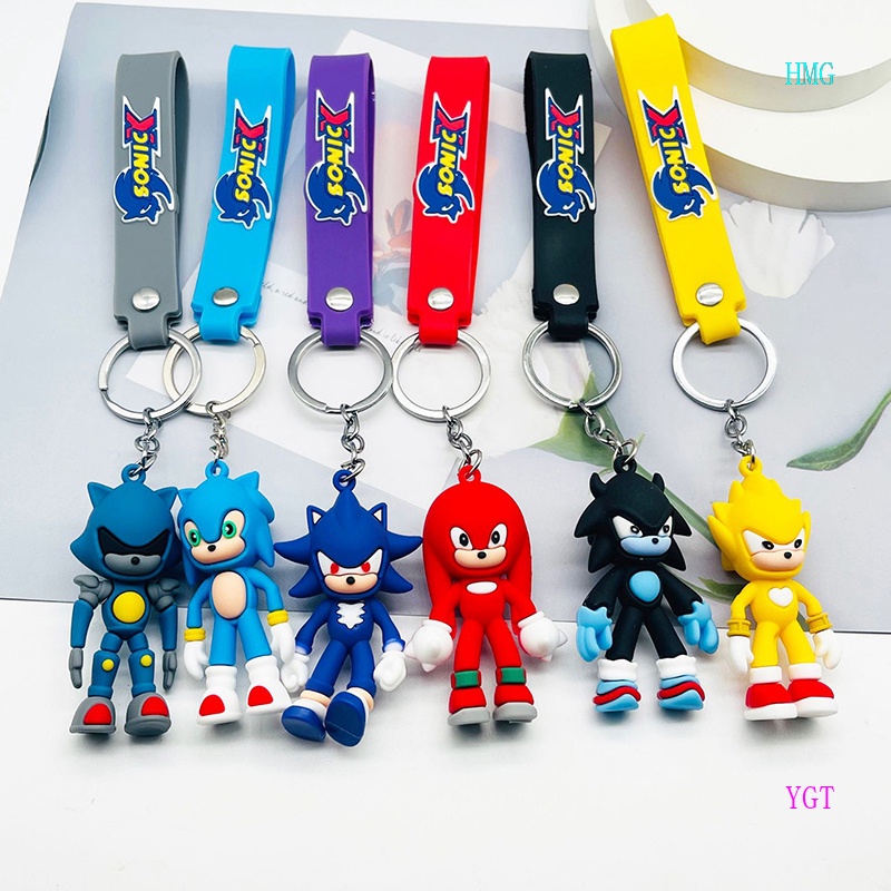 Móc Khóa Hình Búp Bê Sonic Dễ Thương