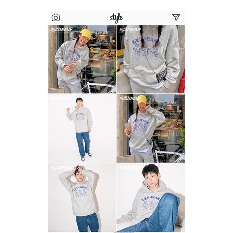 Áo hoodie nelly heybig nỉ lót lông sale (có sẵn) leu jeans | BigBuy360 - bigbuy360.vn