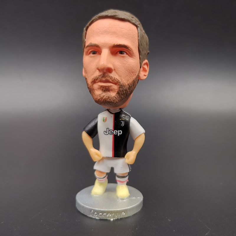 Mô Hình Cầu Thủ Bóng Đá Juventus C Ronaldo Buffon Dibala Pirlo Higuain