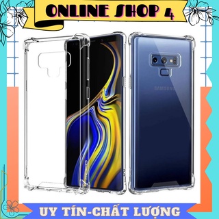 Ốp lưng Samsung Galaxy Note 8, Note 9, Note 10 Pro, S8, S8 Plus, S9, S10 Plus... nhựa dẻo chống sốc- Trong suốt