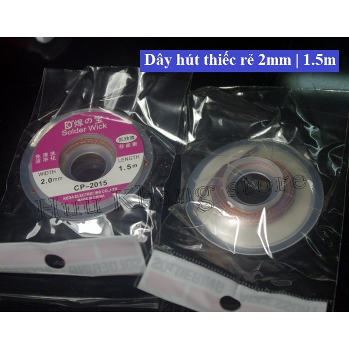 Dây hút thiếc rẻ | CP-2015