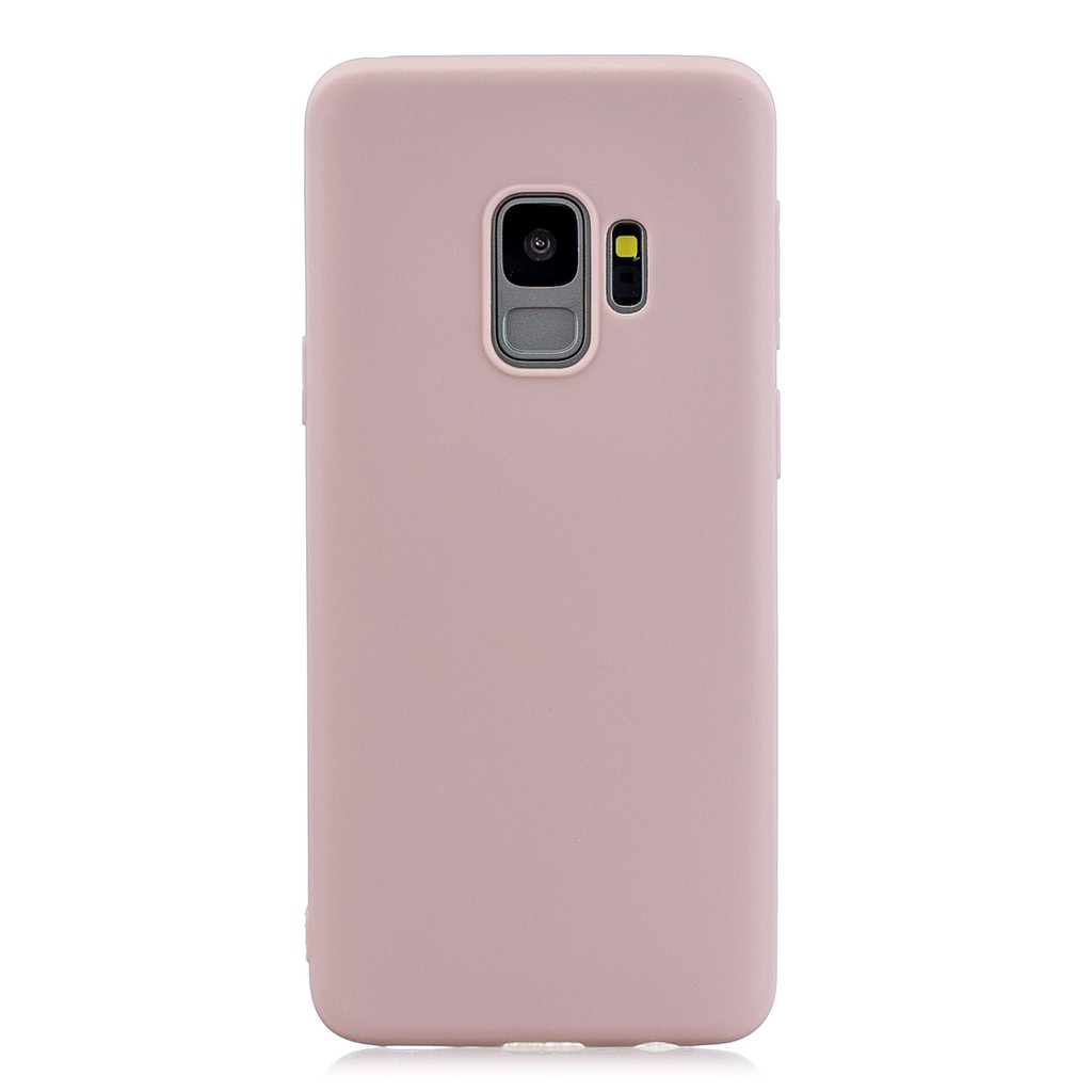 Ốp điện thoại màu trơn dành cho Samsung S9 A6 J4 J6 Plus 2018 | BigBuy360 - bigbuy360.vn