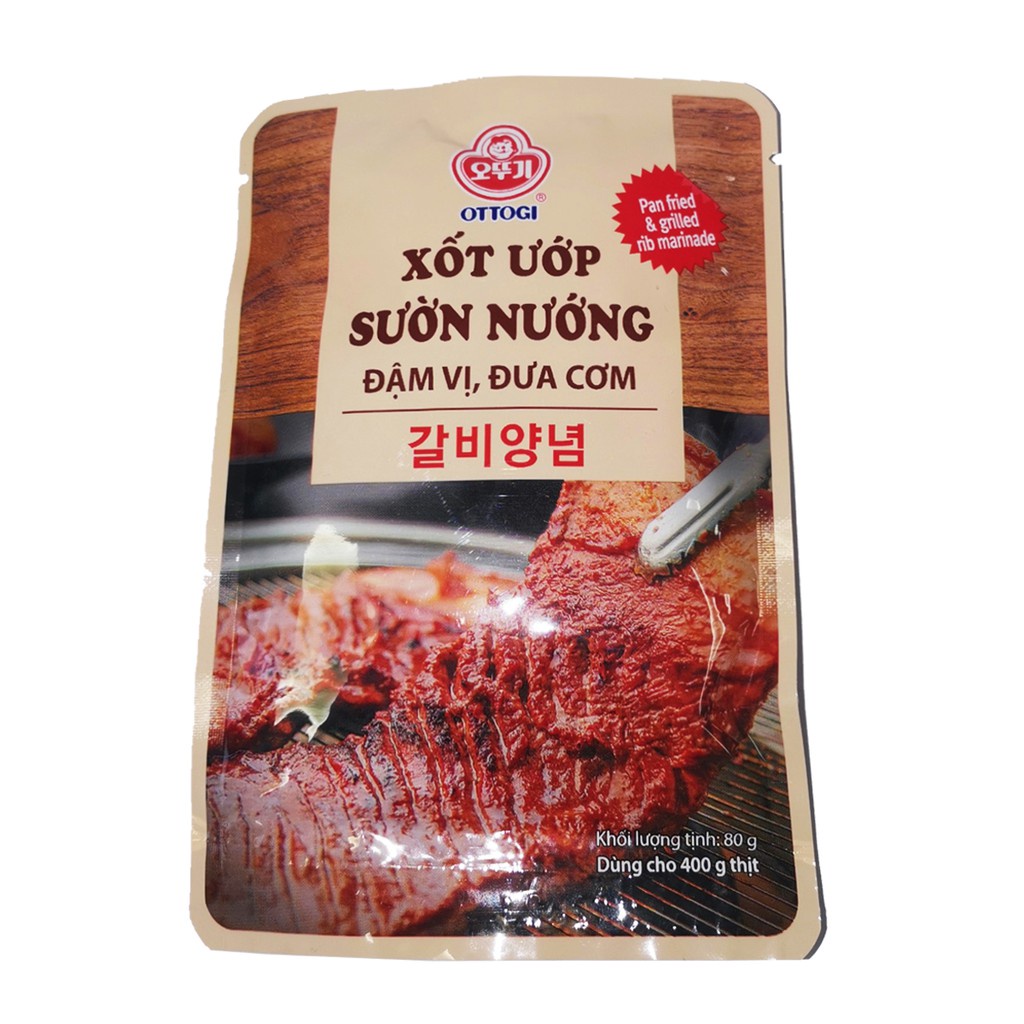 Xốt Ướp Sườn Nướng Ottogi 80g