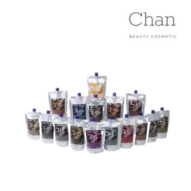 THUỐC NHUỘM PHỦ BẠC SASABA TỰ CÂN BẰNG NHIỀU KHÚC MÀU TÚI 450ML - Chan beauty cosmetic